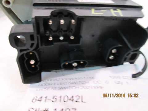 1998 Mercedes C230 Power Master Window / Control LH SEAT SWITCH 2028210951 - mbiparts.com Use... OEM
