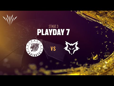 KNIGHTS vs. DIRE WOLVES // APAC South League 2022 - Stage 3 - Playday #7