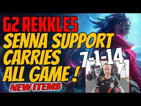 [Rekkles Stream] G2 Rekkles Plays SENNA vs ALISTAR - Support BUT ACTUALLY AD Carry - Challenger S11