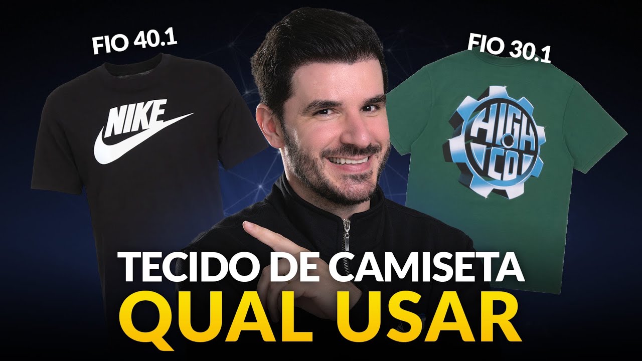 QUAL MELHOR TECIDO PARA CAMISETA - Tipos de fio (FIO 20, 26,28,40 e 30.1)