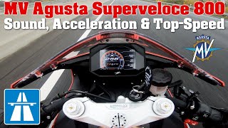 MV AGUSTA SUPERVELOCE 800 Video
