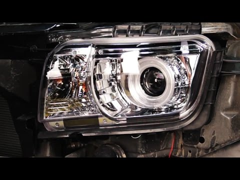 Spyder Dual Halo Projector Headlights Installation on 2010 - 2012 Chevrolet Camaro