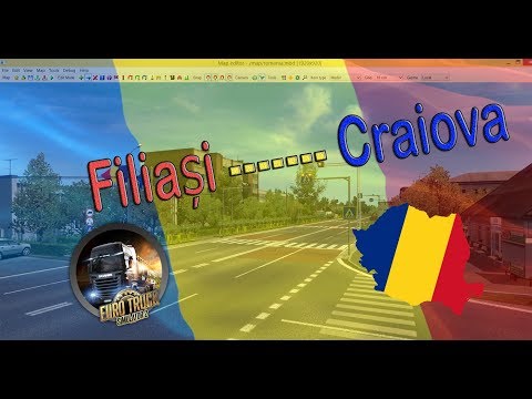 ★Euro Truck Simulator 2★Harta Romaniei★ Filiași--Craiova (Dn6/E79)