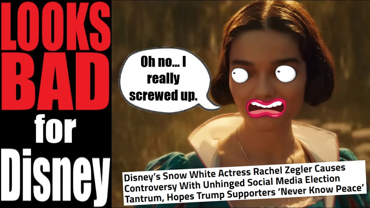 Rachel Zegler MELTDOWN over Trump election; this HELPS Gina Carano in her lawsuit against Disney