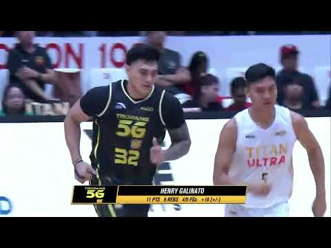 Henry Galinato ACTIVATED for TNT vs. Titan Ultra in 2Q 🔥 | PBA Season 50 Philippine Cup