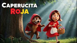 Caperucita Roja Versión Oscura Grimm | Cuento Original Completo | Historia Animada en Español