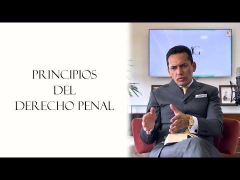 🇪🇨 Los Principios del DERECHO PENAL - Estudio del Código Orgánico Integral Penal