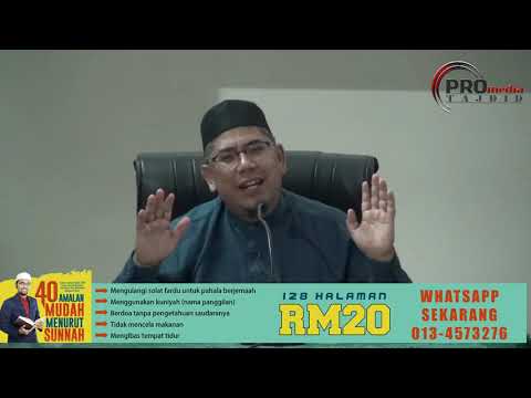 06-03-2019 Ustaz Ridzuan Abu Bakar: