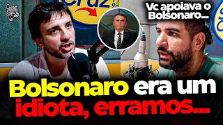 Renan Santos is questioned about MBL's support for Bolsonaro.