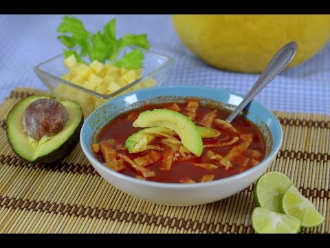 COMO HACER SOPA DE TORTILLA (MUY FACIL) - Recién Cocinados