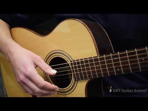 Introduction to Fingerstyle Guitar - Most Common Fingerpicking Patterns #1