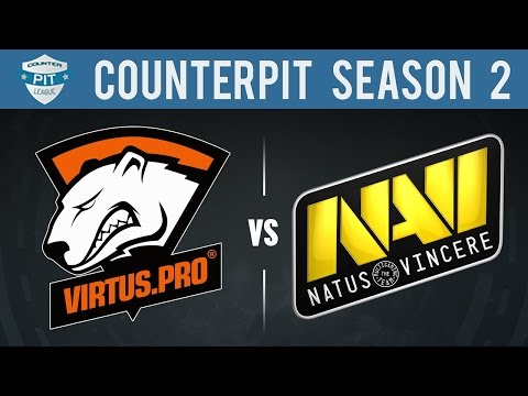 Virtus.pro vs. Natus Vincere [Map 2 BO3] Counter Pit League Season 2 - Finals