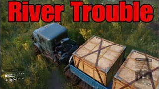 SnowRunner River Trouble Belozersk Glades Central Asia