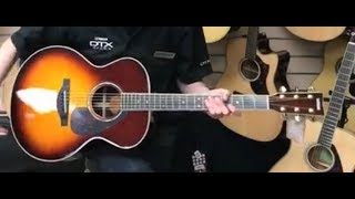 Video thumbnail for Yamaha LJ16 guitar by Robin Smith