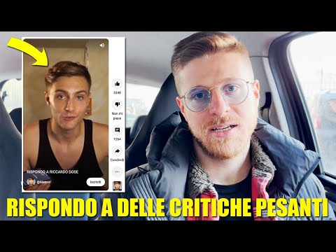 I'M RESPONDING TO SOME HEAVY CRITICISM FROM THIS PERSON - I'M SPEAKING ONCE AND FOR ALL!