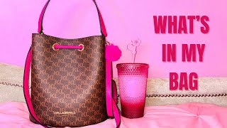 What's In My Bag | Karl Lagerfeld Bag