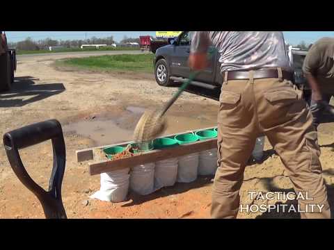 Incredible DIY Sandbag Filler!