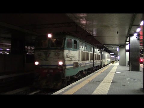 E656.028 in partenza con l' ICN 1955 Roma Termini - Siracusa/Palermo Centrale
