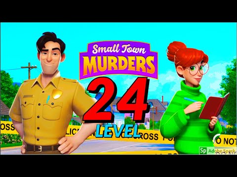 Small Town Murders : Match 3 Crime Mystery Stories Level 24 gameplay android ios new best game