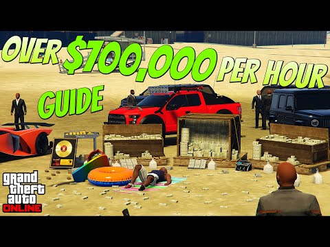 Make Over $700,000 Per Hour SOLO in FREEMODE With This Guide!! | GTA 5 Broke to Rich
