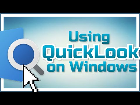 How to get Quick Look on Windows | Windows tutorial