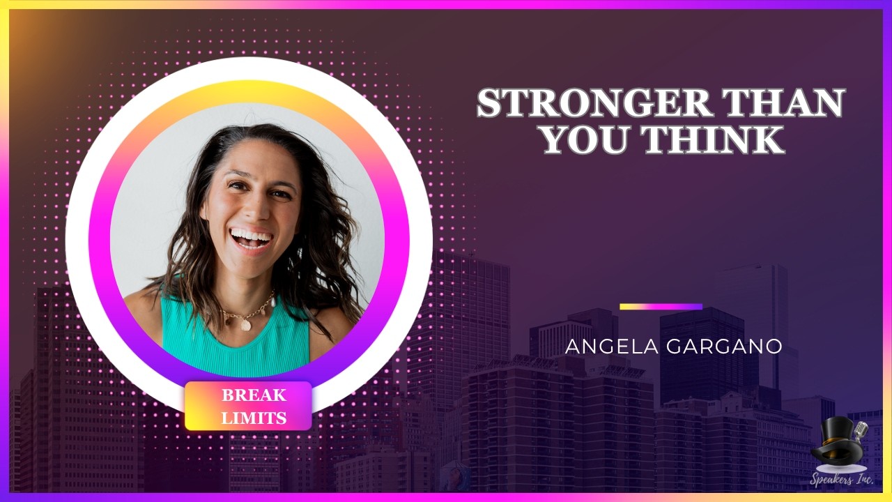 Promotional video thumbnail 2 for 6x Ninja Warrior + Motivational Speaker Angela Gargano