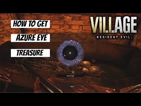 HOW TO GET AZURE EYE TREASURE IN CASTLE DIMISTRESCU | RESIDENT EVIL 8 VILLAGE