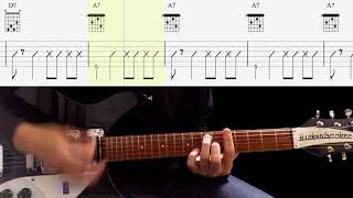 Guitar TAB : Some Other Guy (Rhythm Guitar) - The Beatles