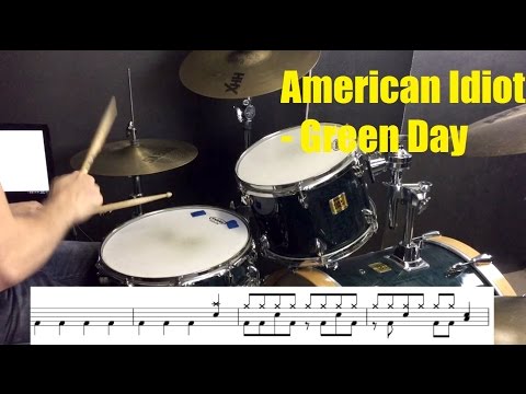 American Idiot Drum Tutorial - Green Day