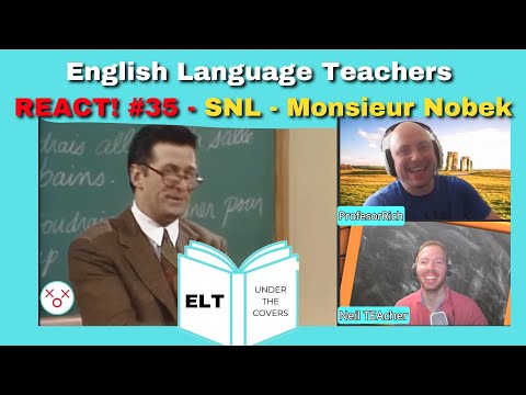 Monsieur Nobek (SNL) Teaches French Skit LOL Classroom Observation