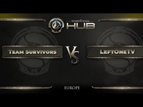 Team Survivors vs LeftOneTV - TI8 EU Open Qualifiers: Round of 32 - @ODPixel @Sheever