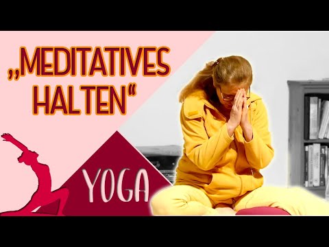 Yogastunde "Meditatives Halten" mit Ananda Devi  - Yoga Vidya Mittelstufe Live 16:15 Uhr 03.03.2021