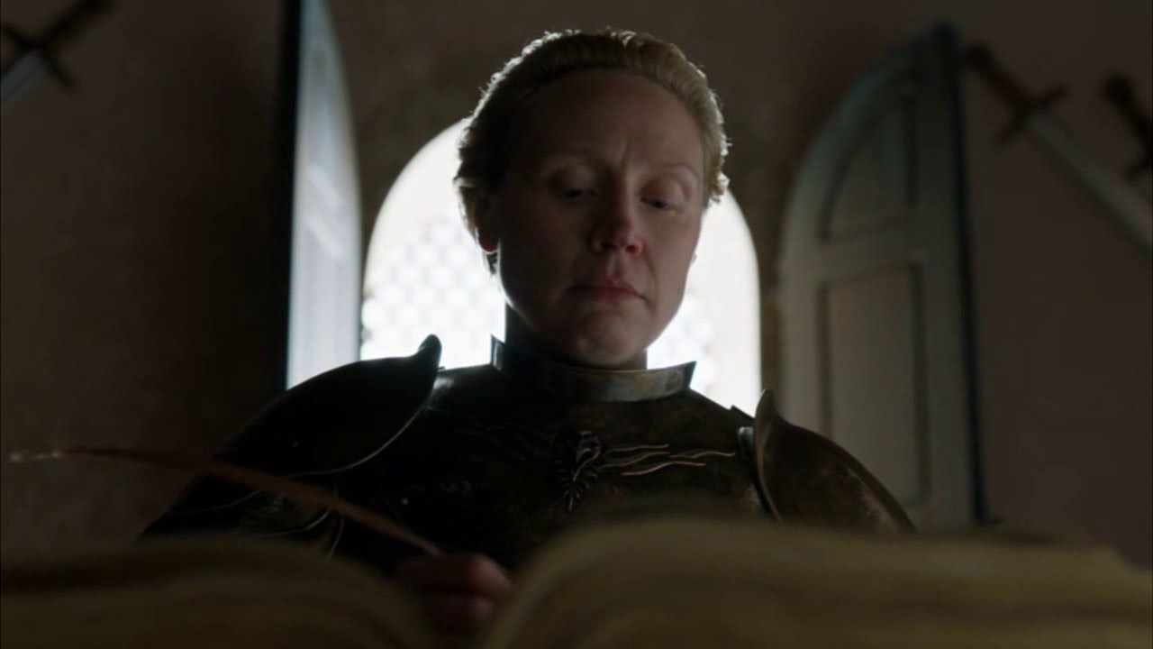 Brienne Writes All the Great Deeds Of Ser Jaime Lannister - GOT S8E6
