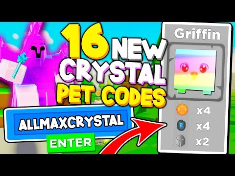 ALL 16 SECRET CRYSTAL PET CODES IN BOSS FIGHTING SIMULATOR!! *INSTANT OP* Roblox