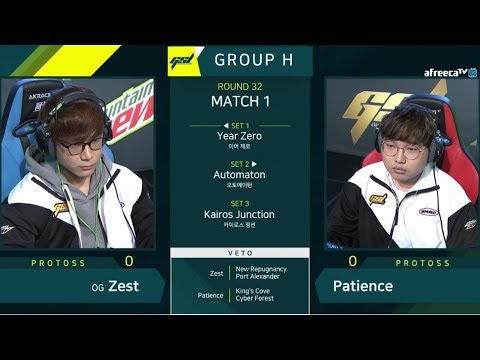 [2019 GSL S1] Ro.32 Group H Match1 Zest vs Patience