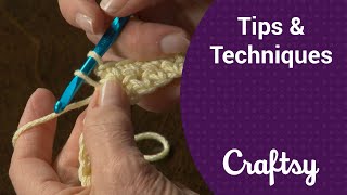 Foundation Crochet Stitches: Extended Single Crochet