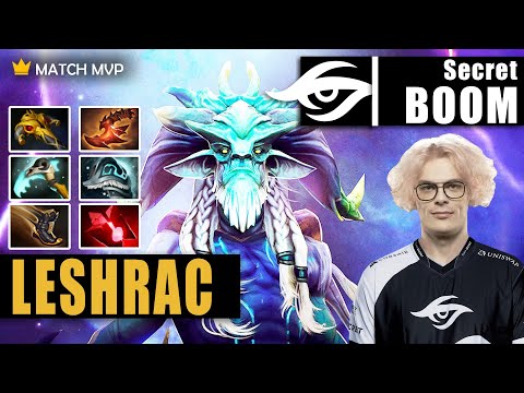 Leshrac Mid | Secret.BOOM | USE LESHRAC TO CARRY FROM MID LANE AND TOO EZ | 7.32d Gameplay Highlight
