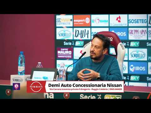 La Conferenza Stampa del presidente della Reggina Luca Gallo