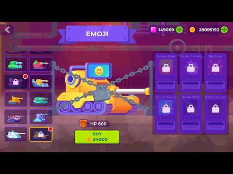 Tank Stars New Tank Emoji Unlocked MAX Level