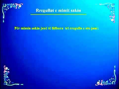 Rregullat e Texhvidit 6 - Mimi Sakin