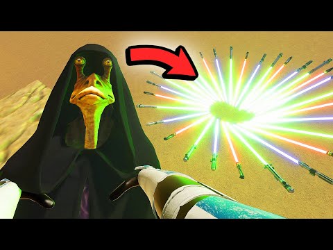 Killing EVERY Sith (creatively) in VR