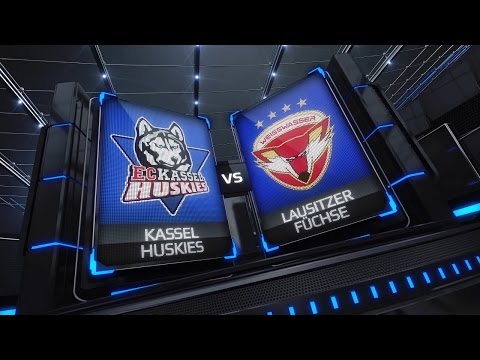 DEL2 Highlights - Playoffs VF Spiel 1 | Kassel Huskies vs. Lausitzer Füchse