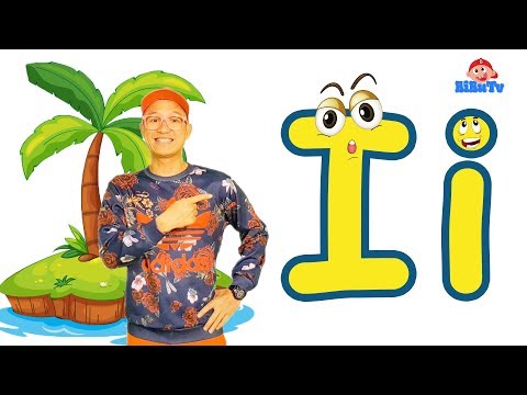 THE LETTER I SONG- Learn the Alphabet- Nursery Rhymes-BiBu TV