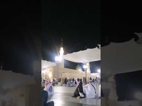Last night I visited to Masjid-e-Nabawi #arabic #subscribe #allah #islamic #trandingshorts #trending