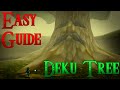 How To Complete Ocarina of Time's "Inside The Deku Tree" Quickly And Easily