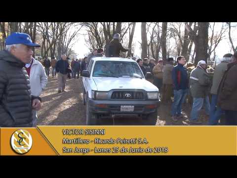 25-06-18 Nota Victor Sisinni - Martillero - Ricardo Peiretti S.A. - San Jorge