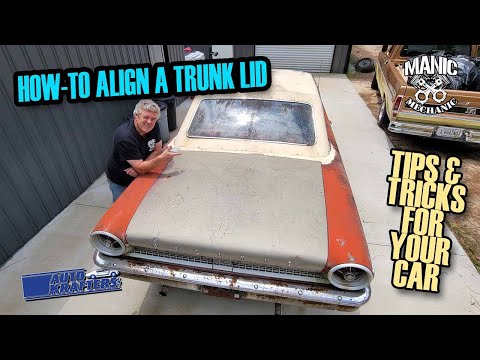 Trunk Lid Alignment