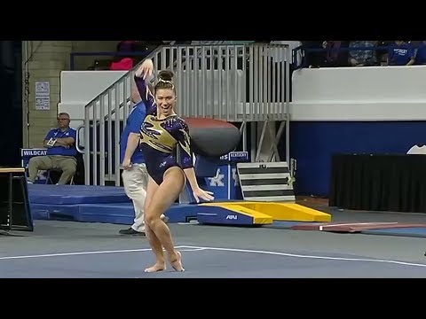 Shae Zamardi (LSU) - Floor Exercise (9.9) - LSU at Kentucky 2017