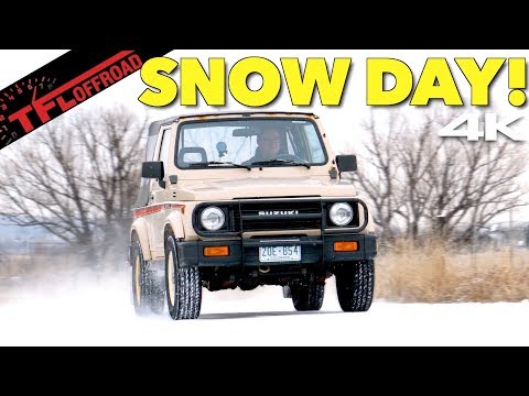 How Good (or Bad) Is the Old School Suzuki Samurai 4X4 System in the Snow?