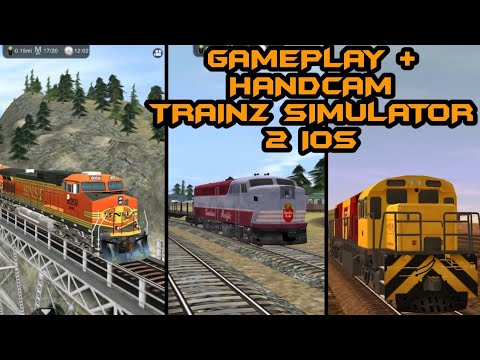 Gameplay + Handcam Game TRAINZ SIMULATOR 2 On IPAD MINI 5